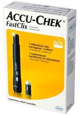 ACCU CHEK FASTCLIX Glucose Meter LANCETS 6 Pieces SET Medical device yes