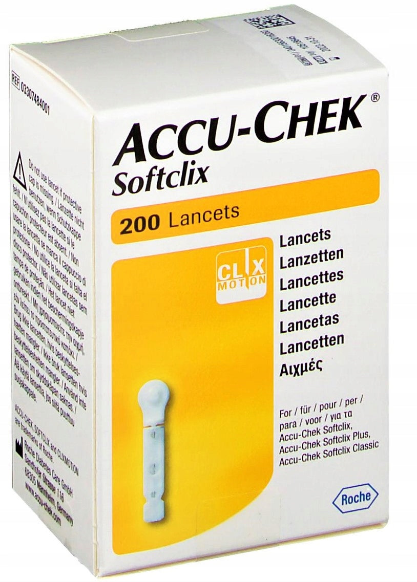 ACCU CHEK SOFTCLIX 200 PIECES LANCET