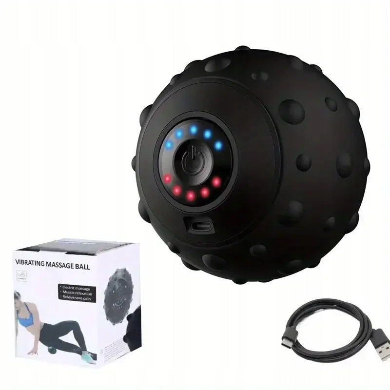 ACCUMULATED VIBRATING MASSAGE BALL TO RELIEVE MUSCLE PAIN AND TENSION
