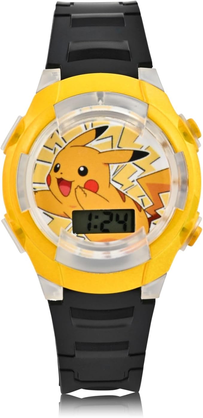 ACCUTIME POKEMON DIGITAL WATCH LED Gift Set for Pokemon Fan Brand no brand