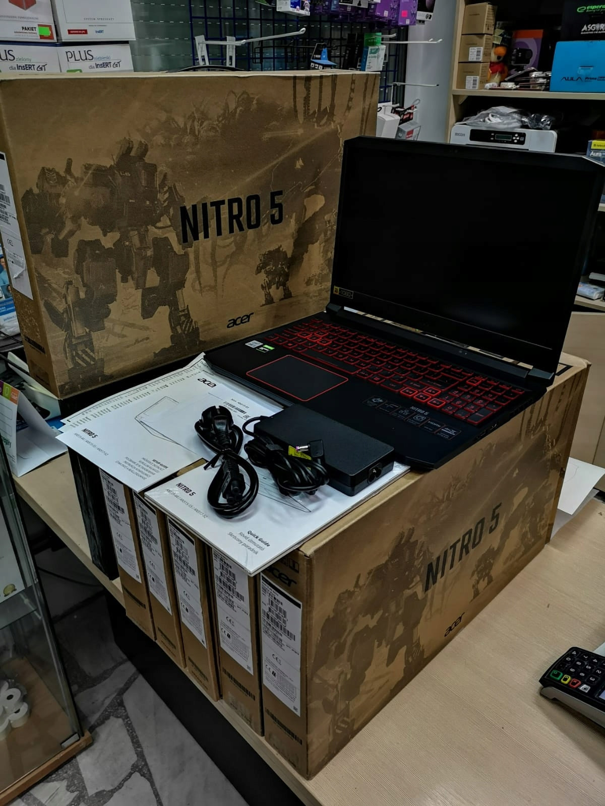 ACER NITRO i5 32GB M.2 SSD 512 W10W11 Gaming Laptop RTX3050Ti EAN (GTIN) 4710889673085