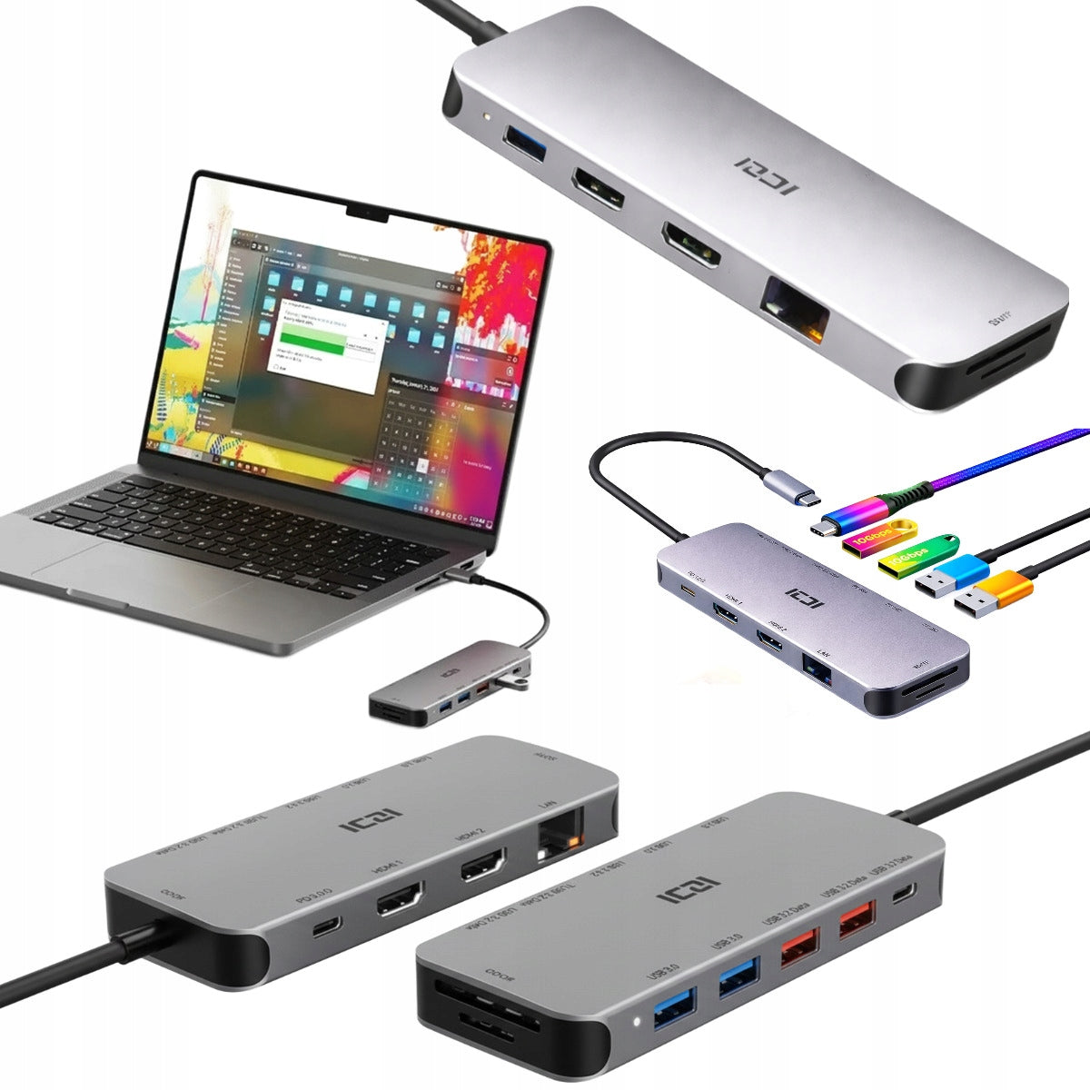 ACER USB-C DOCKING BASE FOR LAPTOP CHARGING STATION