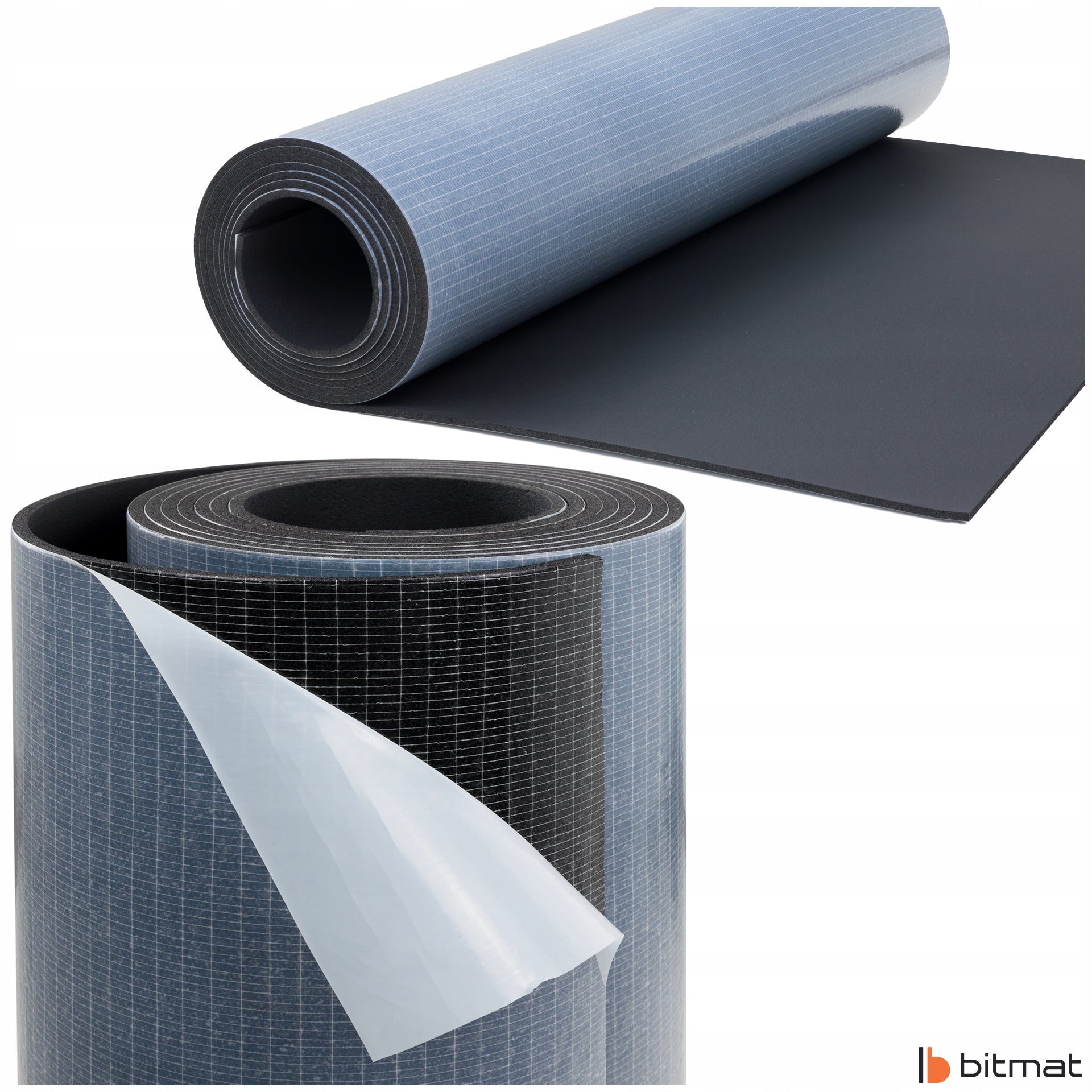 ACOUSTIC FOAM SOUNDPROOFING MAT WITH ADHESIVE 6mm wheel arch door trunk Manufacturer code K6s