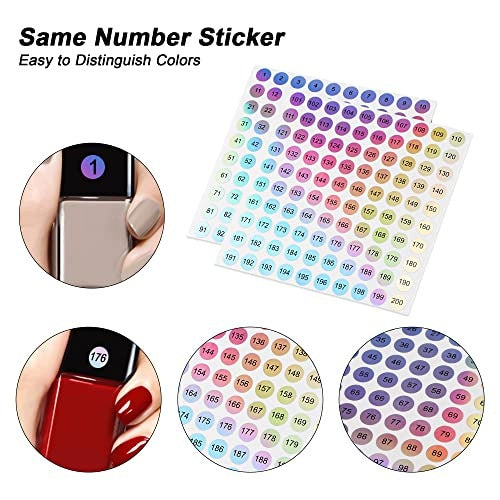 ACRYLIC NAIL PALETTE 200 PIECES FOR MANICURE EXERCISES FOR BEAUTICIANS Manufacturer code SWC5908151383957
