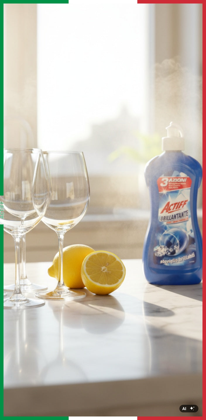 ACTIFF DISHWASHER RINSE AID 500 ML Packaging status original