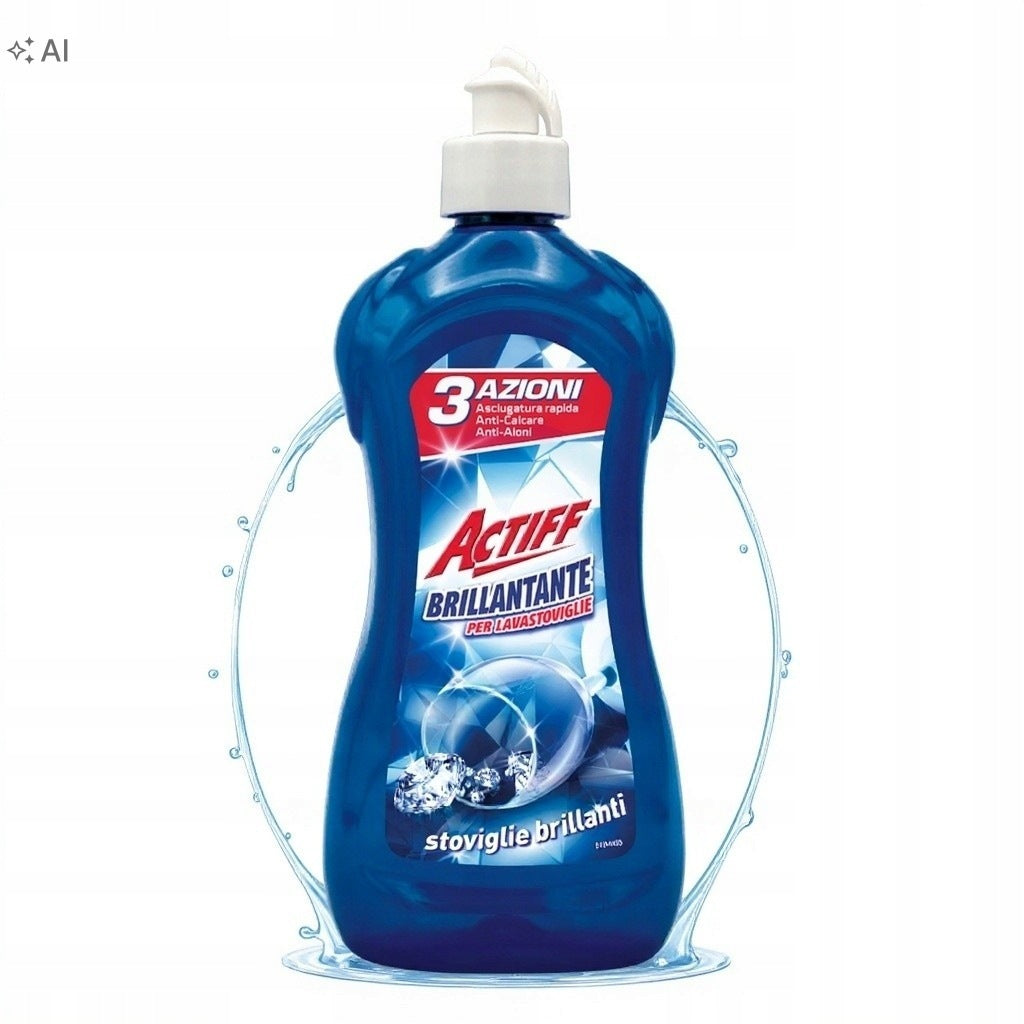 ACTIFF DISHWASHER RINSE AID 500 ML