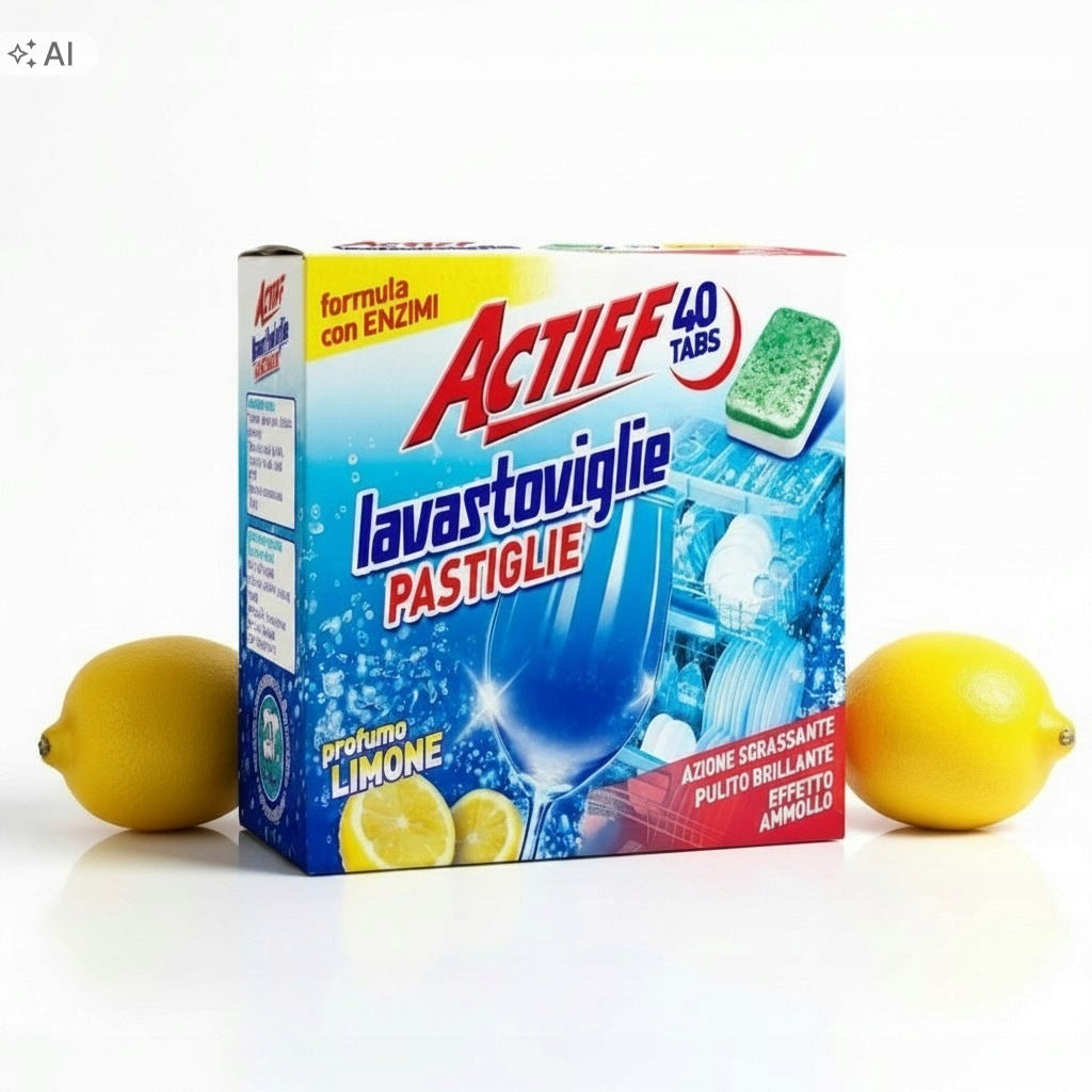 ACTIFF TABLETS FOR DISHWASHERS 40 PCS