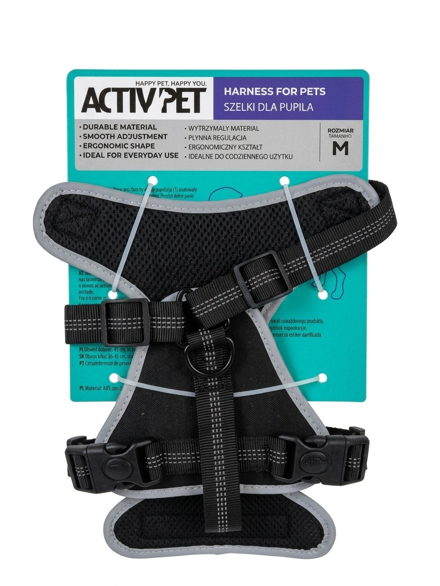 ACTIV'PET Adjustable Dog Harness – Size M