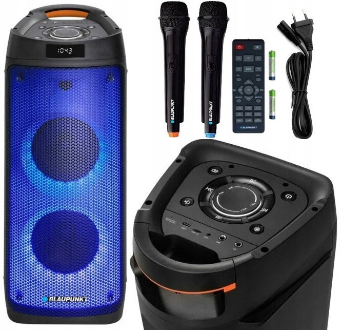 ACTIVE COLUMN PARTYBOX BLAUPUNKT PB06DB KARAOKE LED REMOTE CONTROL AUX USB BT FM EAN (GTIN) 5901750505034