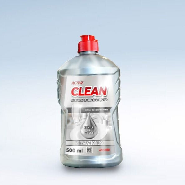 ACTIVE Clean Dishwashing Liquid – Platinum 500 ml