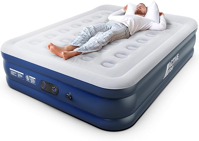ACTIVE ERA DOUBLE INFLATABLE BED QUEEN 203 x 152 x 48 CM 179693