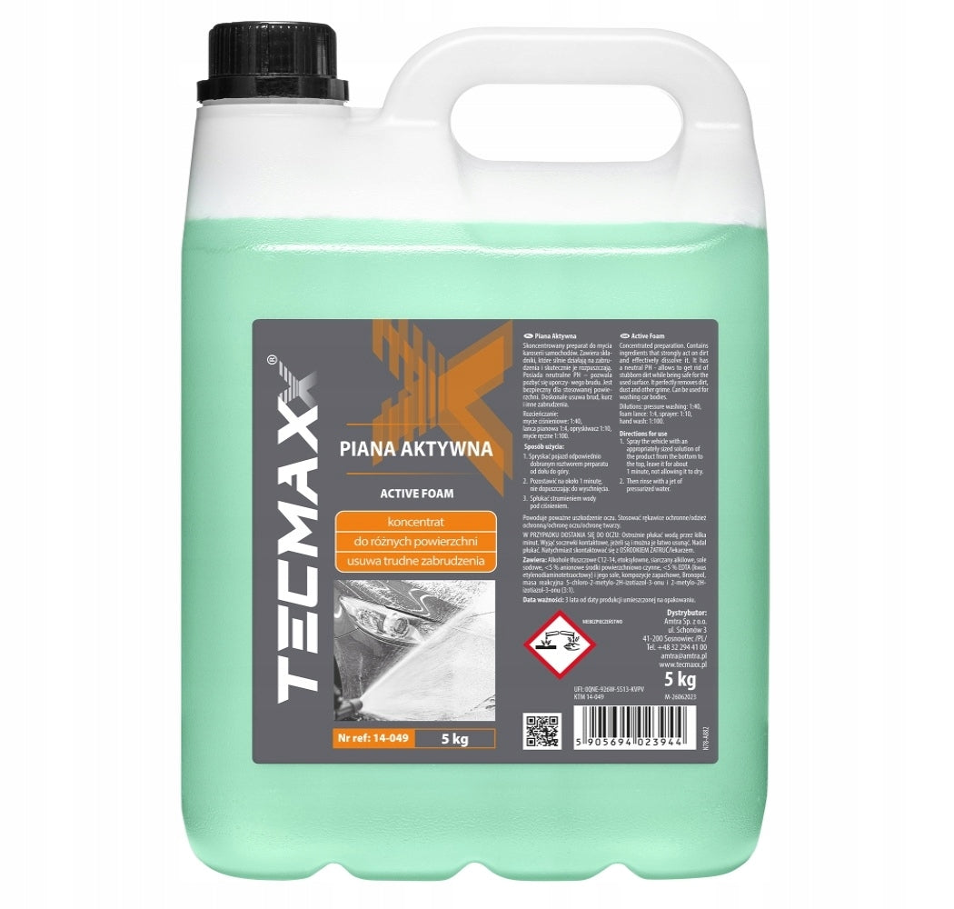 ACTIVE FOAM 5KG CONCENTRATE FOR WASHING KAROSERI - TECMAXX