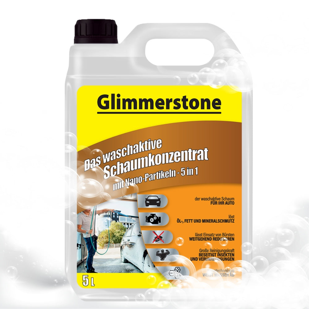 ACTIVE FOAM FOR WASHER KARCHER FOR WASHING THE CAR - TARPAULINS - MOTOR QUALITY 5L