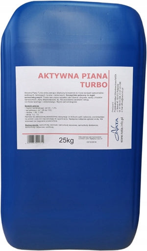 ACTIVE FOAM TURBO 25kg concentrate efficient dense Manufacturer's catalog number TUR25