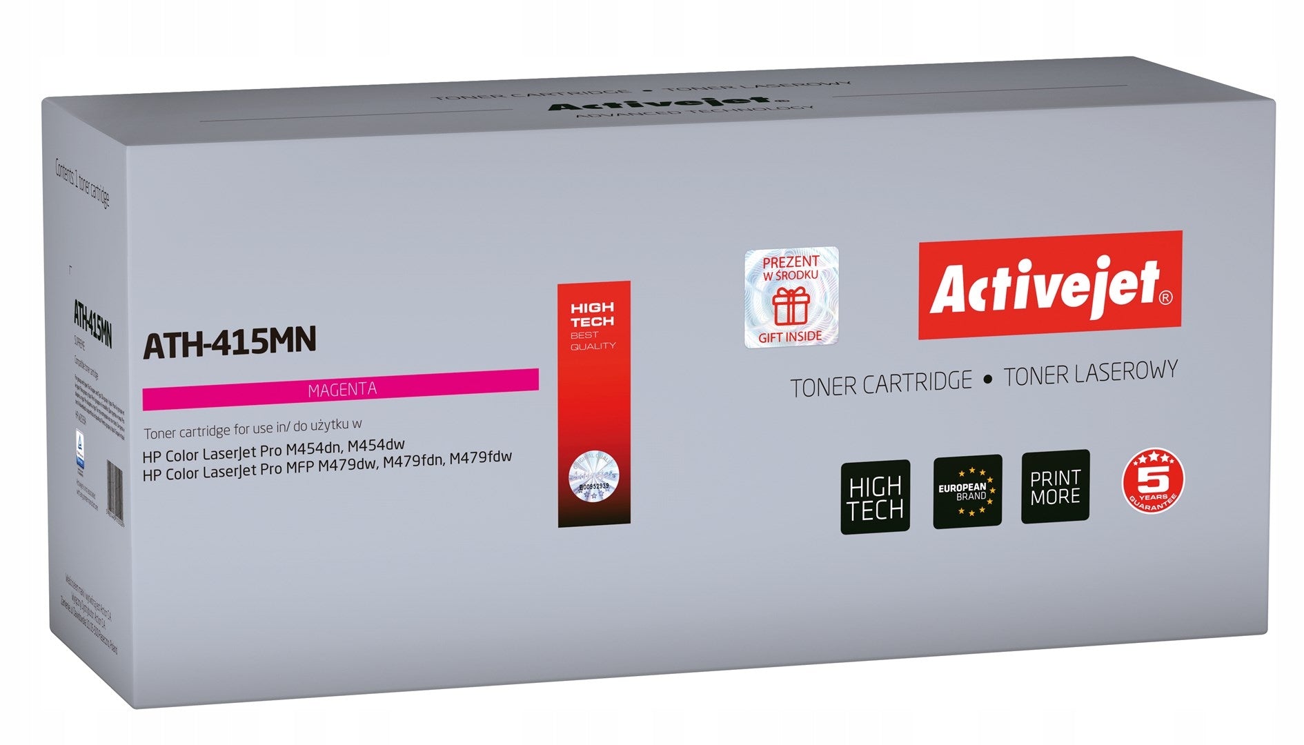 ACTIVEJET HP ATH-415MN CHIP 415A W2033A M454dn M479dw M479fdn M479fdw