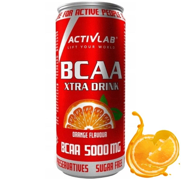 ACTIVLAB BCAA XTRA DRINK SUGAR FREE AMINO ACIDS Orange|330 ml