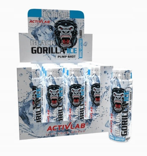ACTIVLAB BLACK GORILLA ICE PUMP SHOT 12x80ML