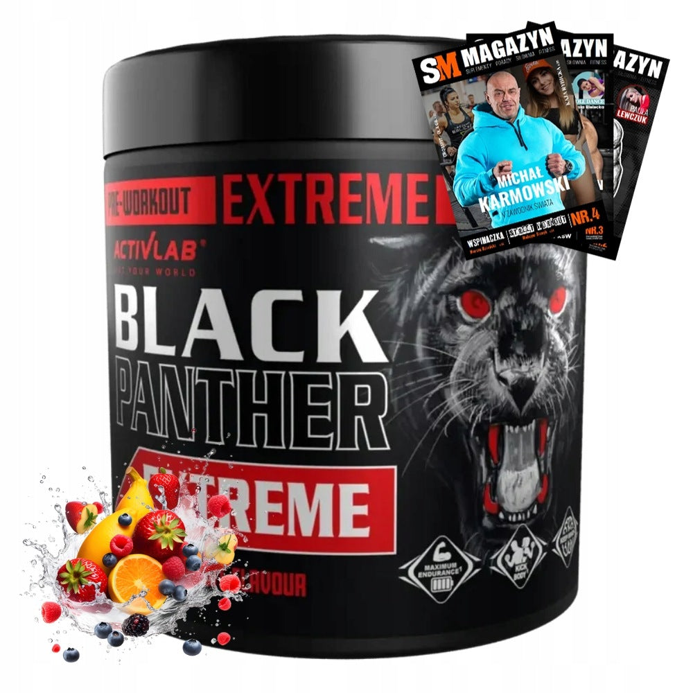 ACTIVLAB BLACK PANTHER EXTREME 300 g CREATINE MONOHYDRATE PUMP MUSCLE STRENGTH
