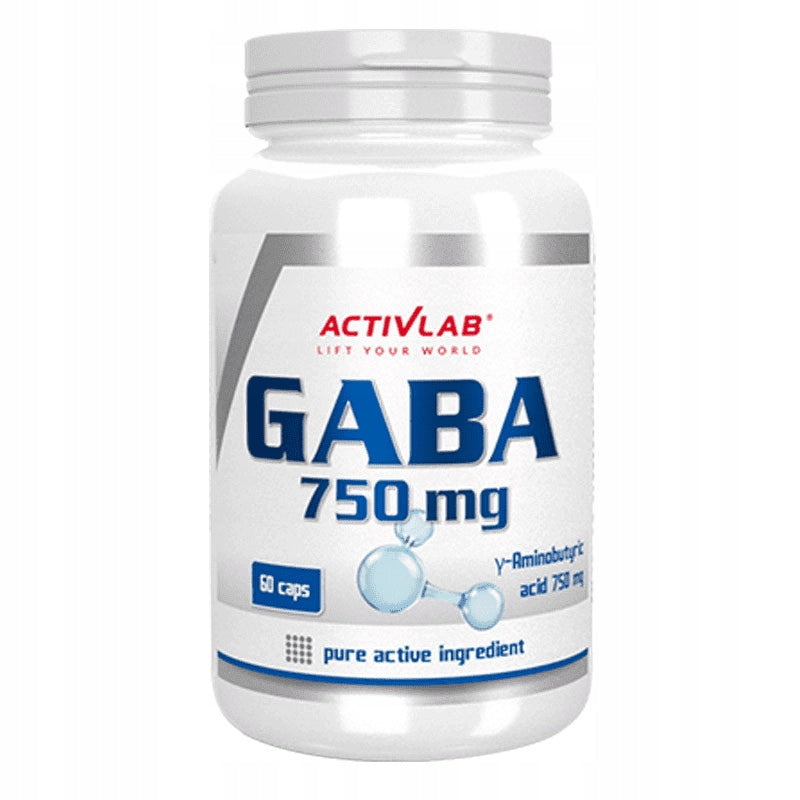 ACTIVLAB GABA 750 mg 60 kaps FOR SLEEP FATIGUE Expiration date at least six months from the date of purchase