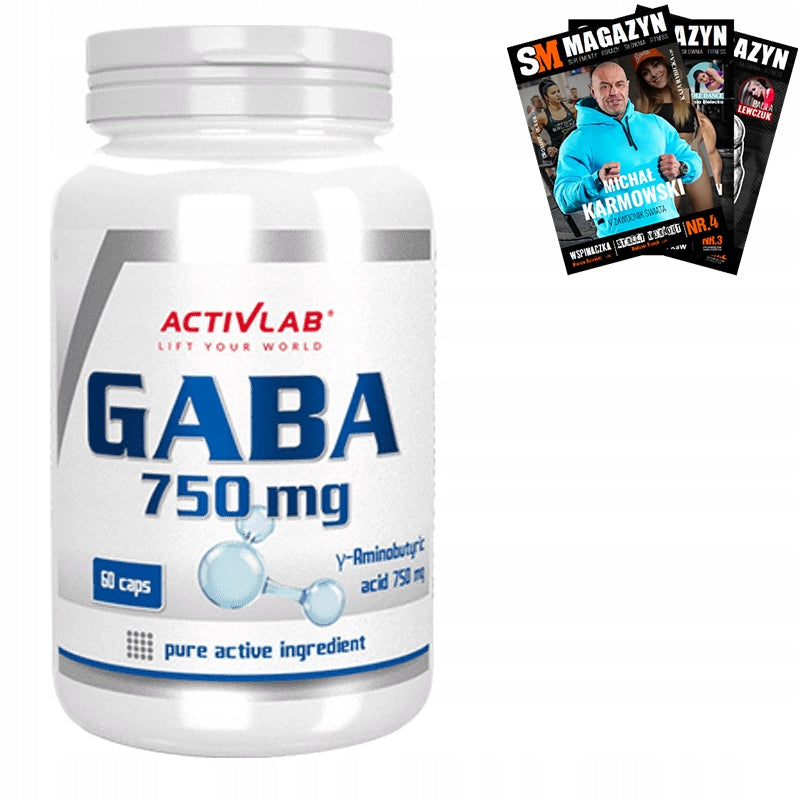 ACTIVLAB GABA 750 mg 60 kaps FOR SLEEP FATIGUE