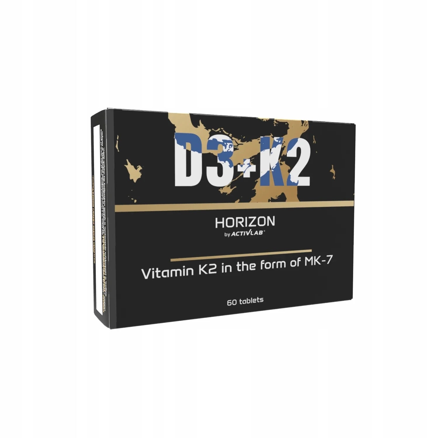 ACTIVLAB HORIZON VITAMIN D3+K2 60 TABLETS RESISTANCE BONE MUSCLES