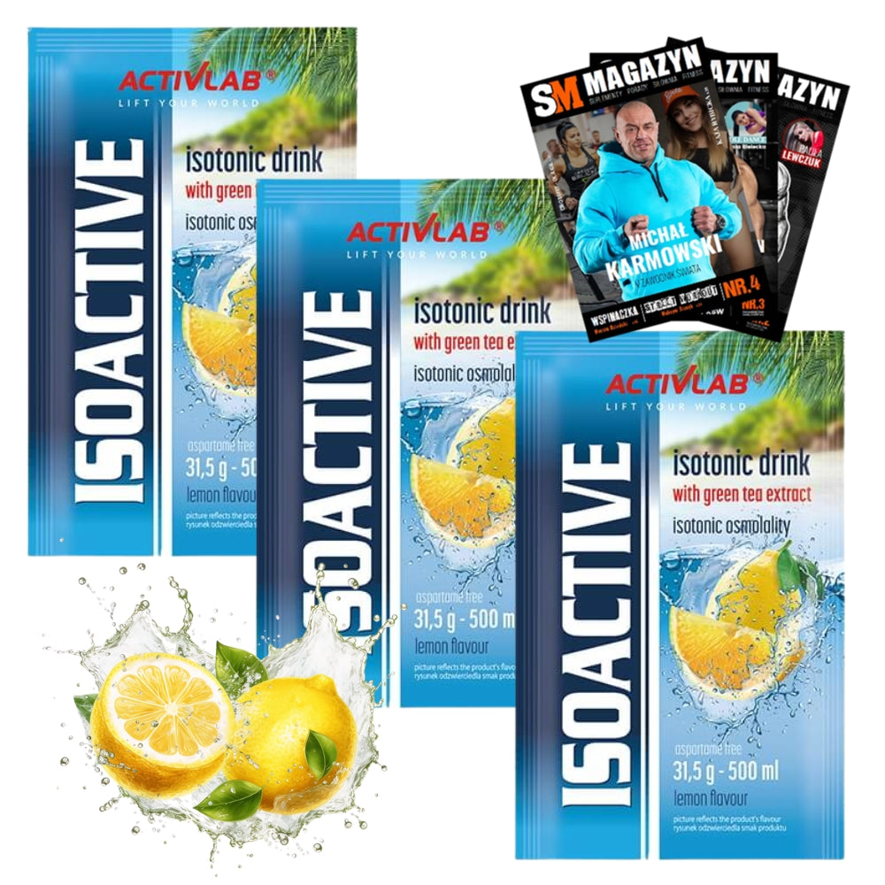 ACTIVLAB ISO ACTIVE 31.5 G ISOTONIC DRINK ISO ENERGY HYDRATION FIT