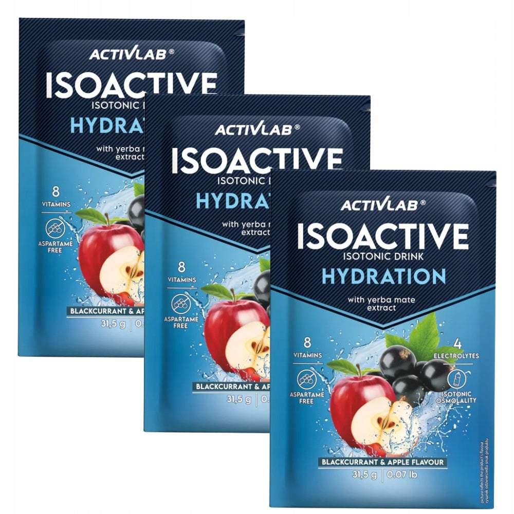 ACTIVLAB ISO ACTIVE 31.5 G ISOTONIC DRINK ISO Expiration date at least six months from the date of purchase