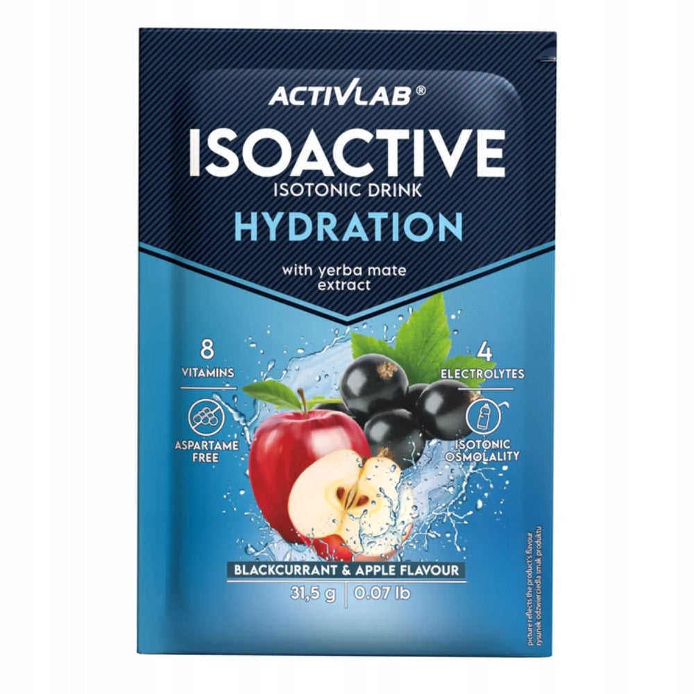 ACTIVLAB ISO ACTIVE 31.5 G ISOTONIC DRINK ISO Manufacturer code ACTIV/1608/D