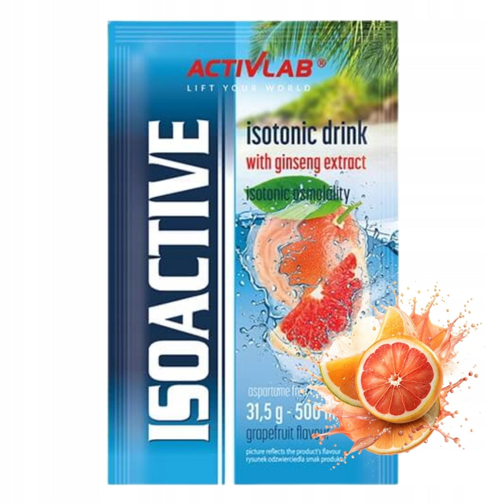ACTIVLAB ISO ACTIVE 31.5 g ISOTONIC DRINK VITAMIN B C MINERALS CHLORIDES