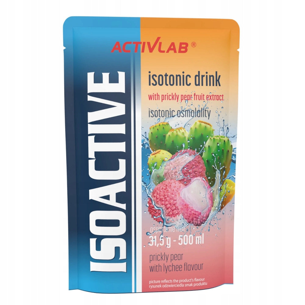 ACTIVLAB ISO ACTIVE 3x31.5 G ISOTONIC DRINK ISO HYDRATION ELECTROLYTES Manufacturer code elektrolity smakowe na rower