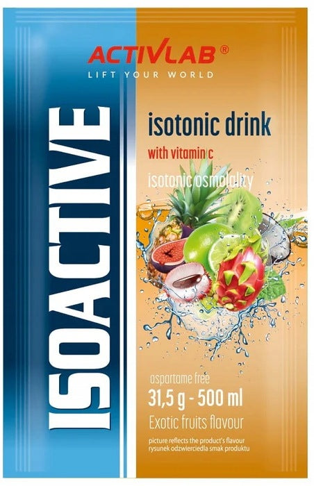 ACTIVLAB ISOACTIVE 20x31.5g ISOTONIC DRINK ISO Expiration date not specified