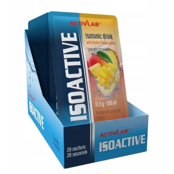 ACTIVLAB ISOACTIVE Electrolytes for athletes MANGO-ANANAS 1 sash.