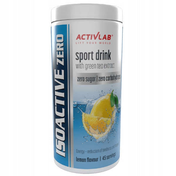 ACTIVLAB ISOACTIVE ZERO 225g ELECTROLYTES WITHOUT SUGAR + nowmax ISOTONIC DRINK Manufacturer code ACTIV/1739