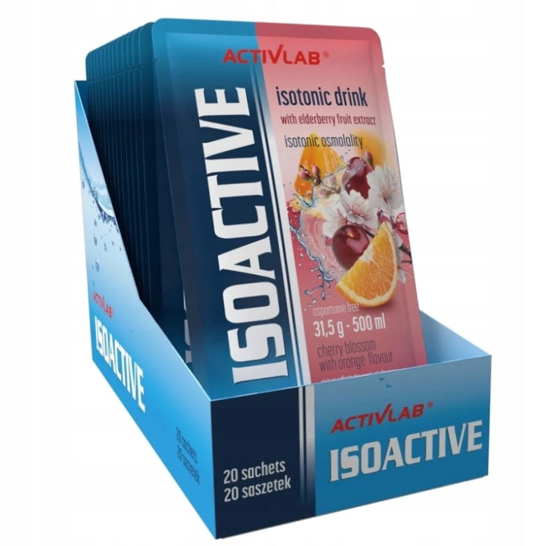 ACTIVLAB ISOACTIVE cherry blossom with orange 20 pcs. Expiration date not specified