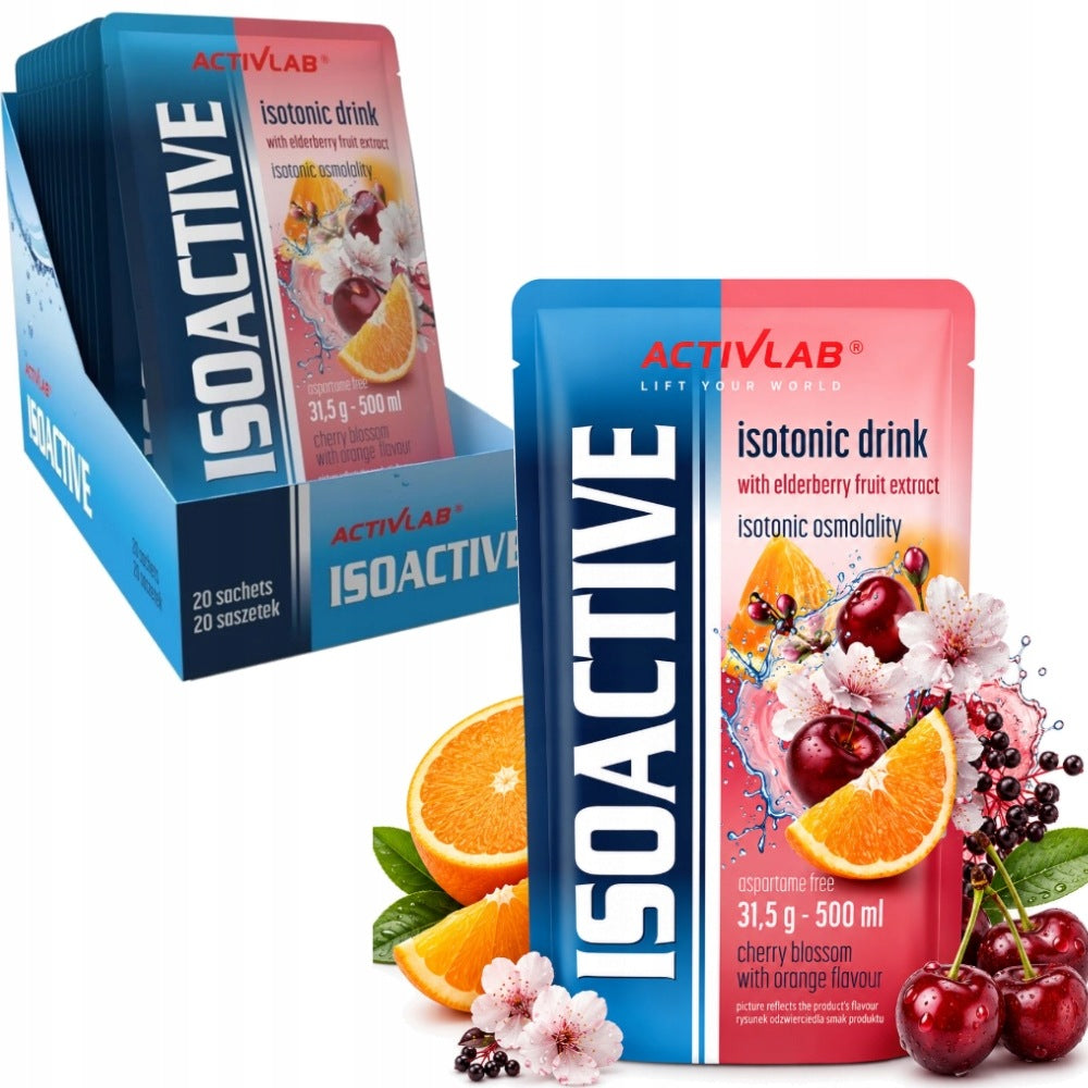 ACTIVLAB ISOACTIVE cherry blossom with orange 20 pcs.