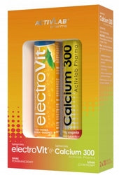 ACTIVLAB SET ElectroVit orange+Calcium 300 lemon 2x20tabl