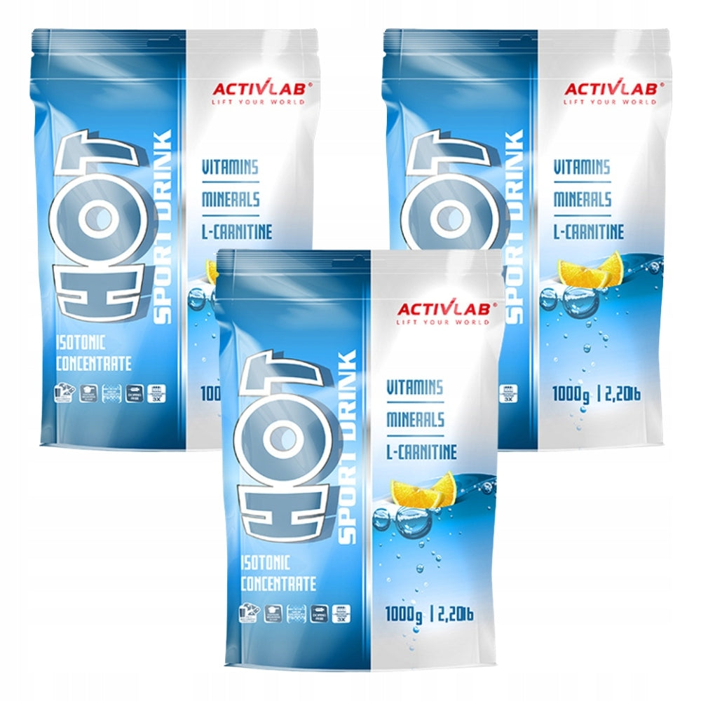 ACTIVLAB SPORT DRINK HOT 1KG CARNITINE CARBS Expiration date at least six months from the date of purchase