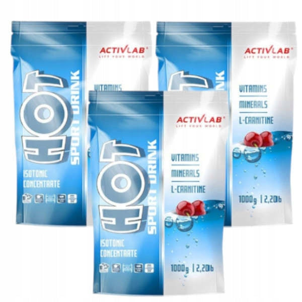 ACTIVLAB SPORT DRINK HOT ISOTONIC CONCENTRATE POWDER COALS ENERGY 1kg Expiration date at least six months from the date of purchase