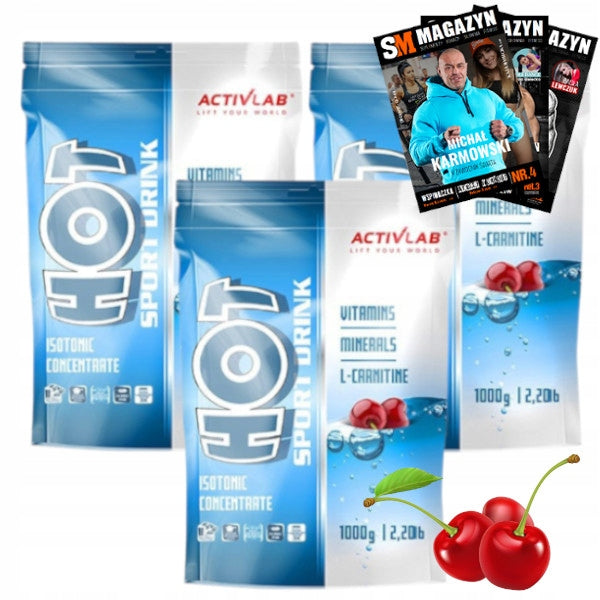 ACTIVLAB SPORT DRINK HOT ISOTONIC CONCENTRATE POWDER COALS ENERGY 1kg