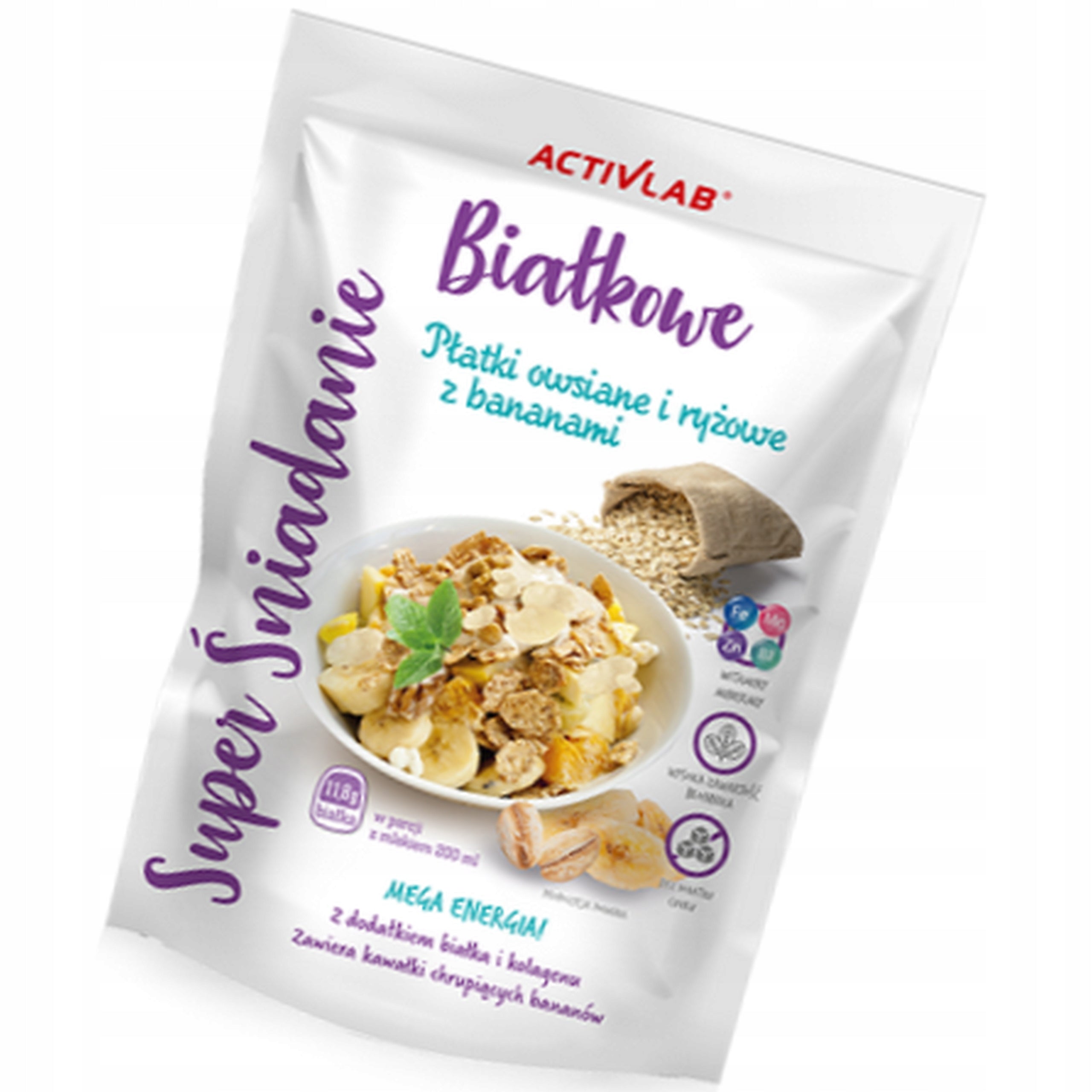 ACTIVLAB SUPER BREAKFAST PORRIDGE+R 300G BANANA Expiration date at least 3 months from the date of purchase