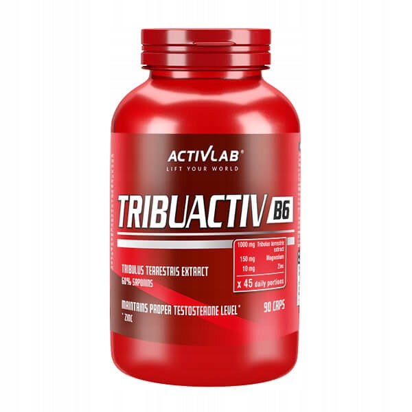 ACTIVLAB TRIBUACTIV B6 90 CAPS TESTOSTERONE TRIBULUS ZMA