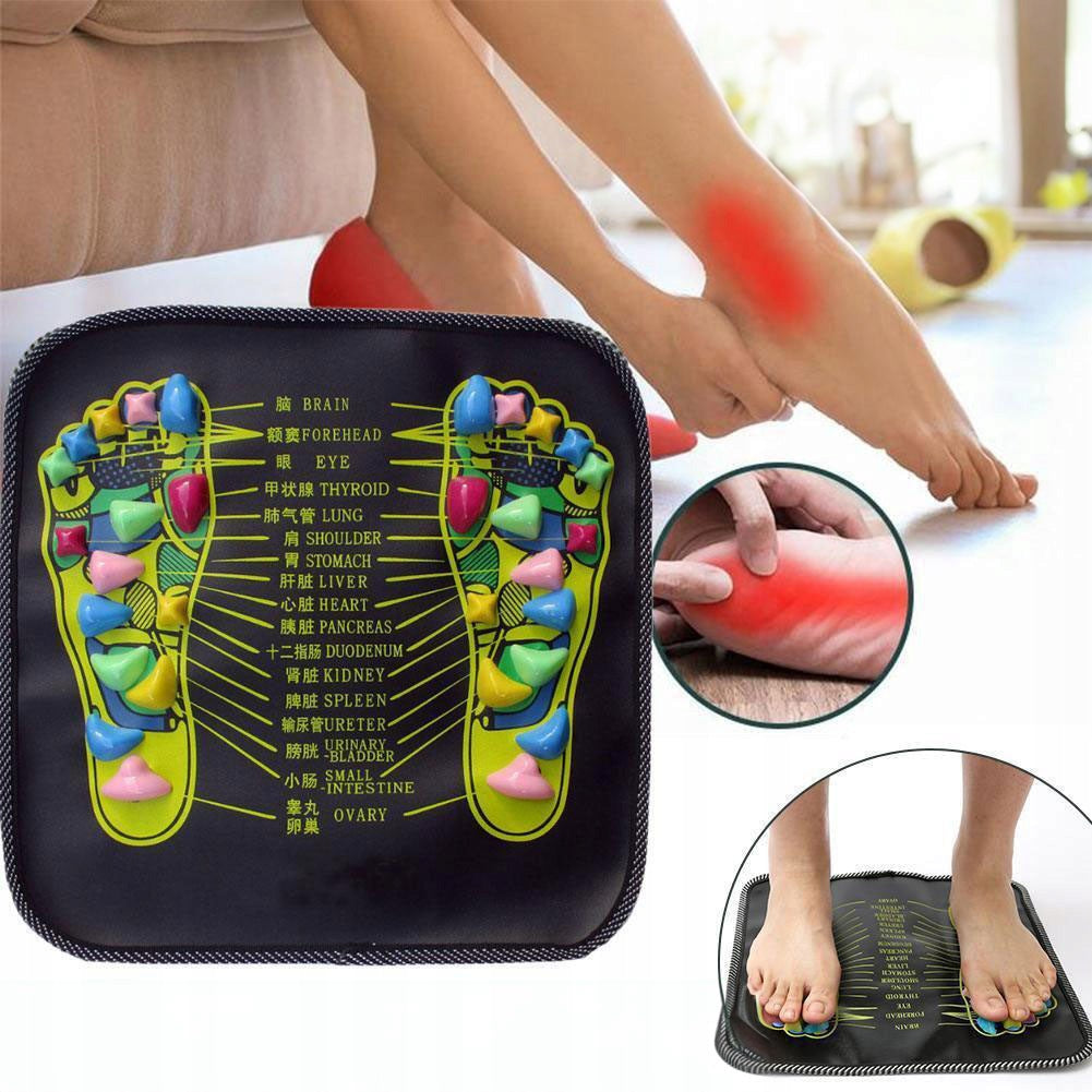 ACUPRESSURE MASSAGE MAT SENSORY LEG FOOT MASSAGER WITH SPIKES XXL Packaging status original