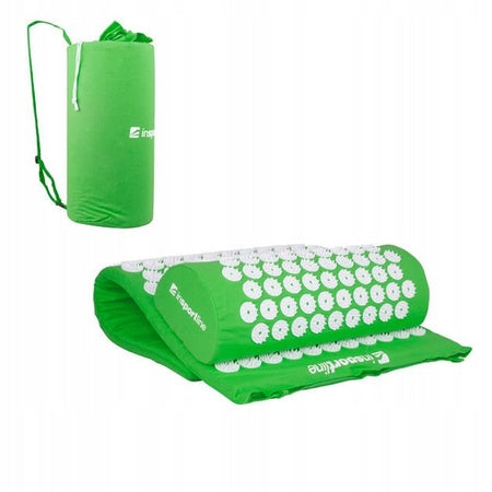 ACUPRESURE SET ALAVEA GREEN MAT AND PILLOW Color green