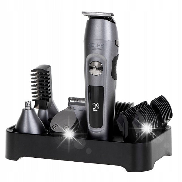 AD 2944 Trimmer - 6-in-1 Care Kit with LCD and Charging Base