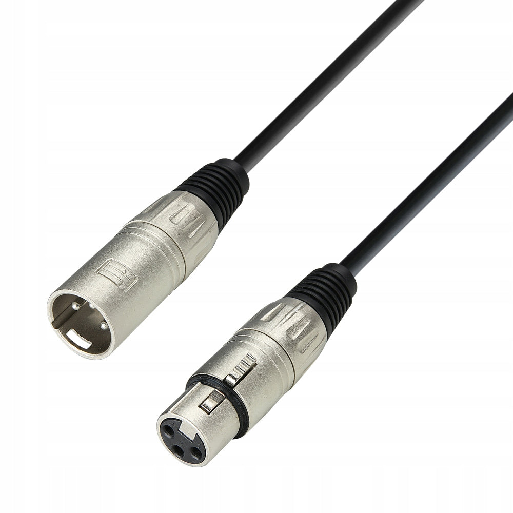 Kabelis XLR/f - XLR/m Adam hall K3MMF0100 1m