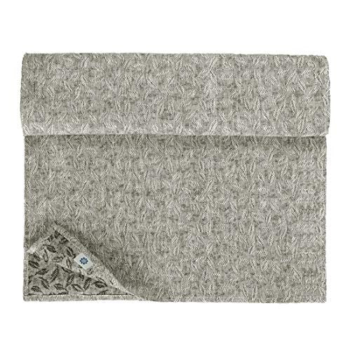ADAMASZKOWY LINEN TABLE RUNNER BLACK WHITE 45X140 CM FOR COTTON Brand no brand