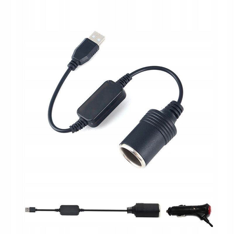 ADAPTER AUTO CONVERTER USB CIGARETTE LIGHTER SOCKET