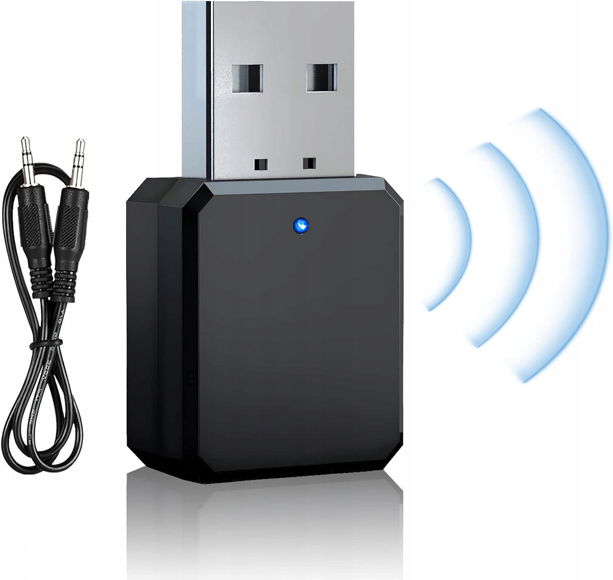 ADAPTER BLUETOOTH 51 USB DONGLE AUX DUO OUTPUT FOR CAR RADIO