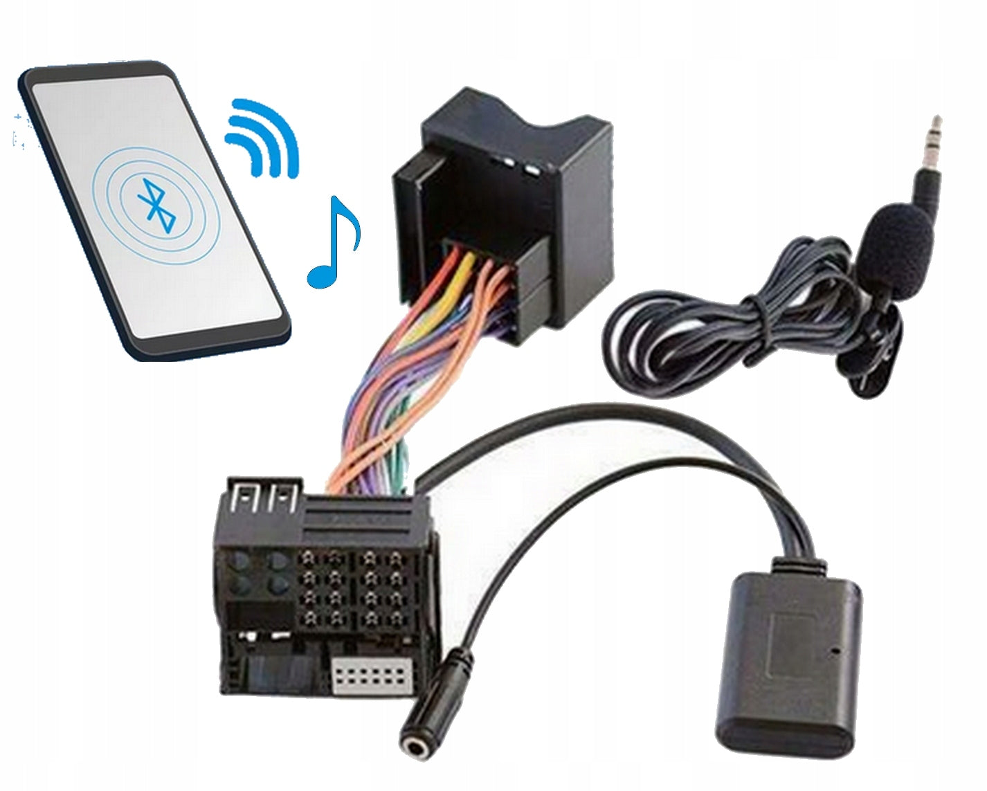 ADAPTER BLUETOOTH AUX MODULE FOR AUDI SEAT SKODA VW