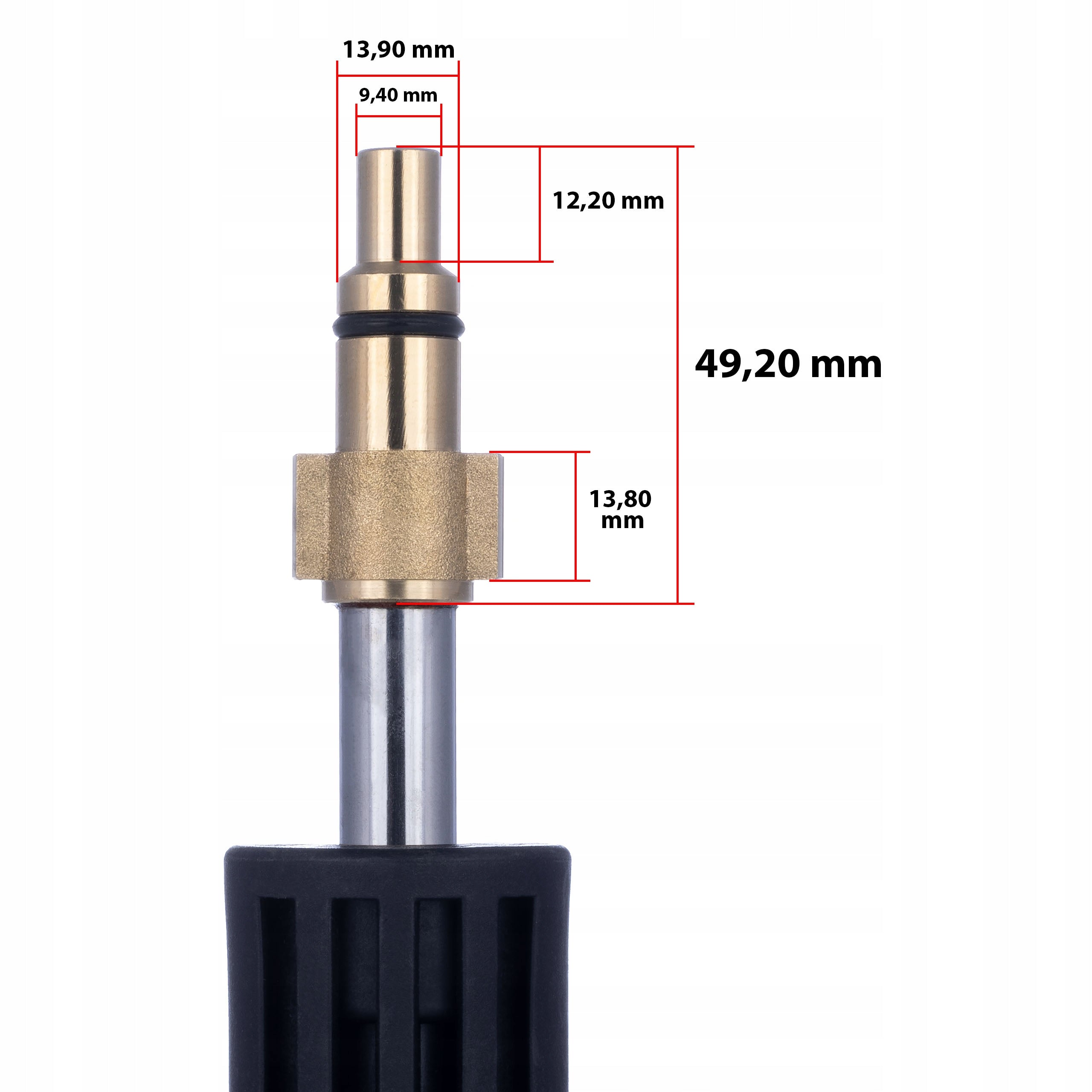 ADAPTER FOR PARKSIDE LAVOR LAVORWASH WASHER TO KARCHER K BAYONET Brand Rosfix